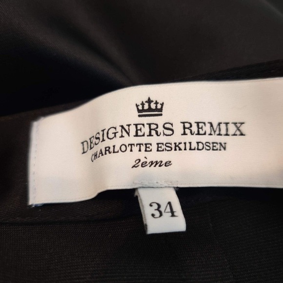 Designers Remix Charlotte Eskildsen Skirt 34 US 2 Mini Pencil - Picture 7 of 8